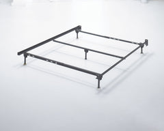 Anarasia - Queen Sleigh Headboard with Bolt on Bed Frame - White