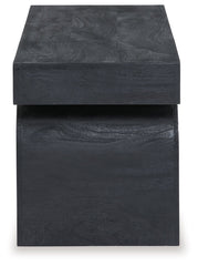 HoLGrove - Accent Bench - Black