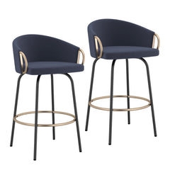 Lavo - Swivel Counter Stool (Set of 2)