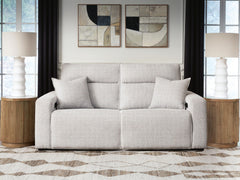 Modmax II - 2-Piece Power Reclining Loveseat - Stone - Next-Gen Nuvella