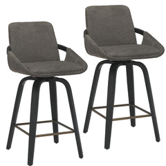 Parker - Swivel Counter Stool (Set of 2)