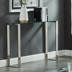 Zevon - Console / Desk - Silver