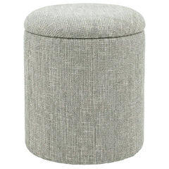 Twyla - Round Storage Ottoman - Sage