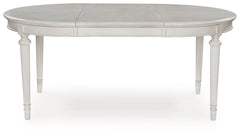 Montelaine - Oval Dining Room Extension Table - Antique White