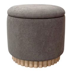Sadie - Round Storage Ottoman
