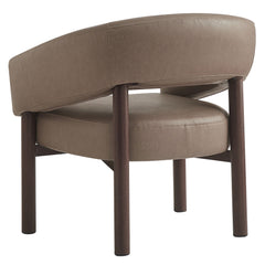 Allegra - Accent Chair - Dark Taupe