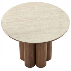 Seaton - Round Dining Table - Walnut