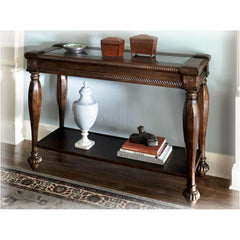 FLOOR MODEL SOFA TABLE ASHLEY