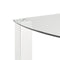 James Dining Table: Brushed Steel Legs