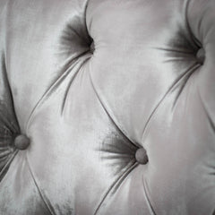 Pinnacle Grey Sheen Velvet Chair