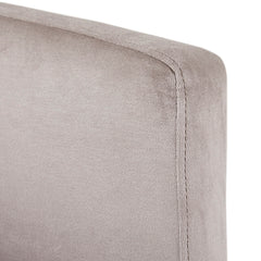 Anton Accent Chair - Grey Velvet