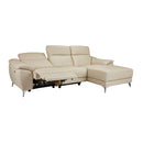 Brooklyn Reclining Sectional Sofa Right Arm Facing Chaise - Cloud color