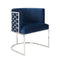 Chamberlain Chair: Blue Velvet