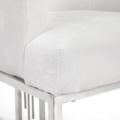 Theo Chair: Contesssa Vanilla Fabric