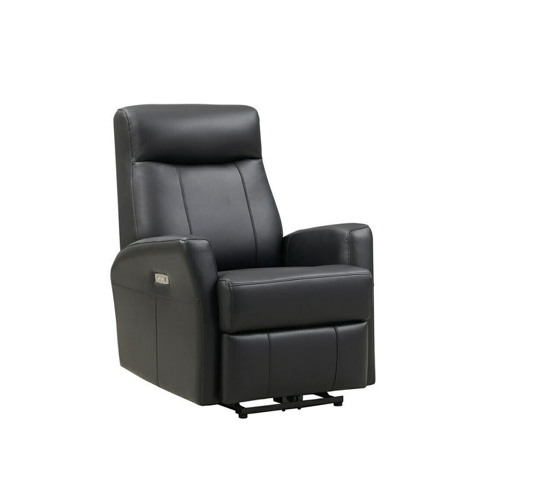 Veneta Top-Grain Leather Power Recliner