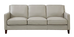 New Haven Top-Grain Leather Sofa Set