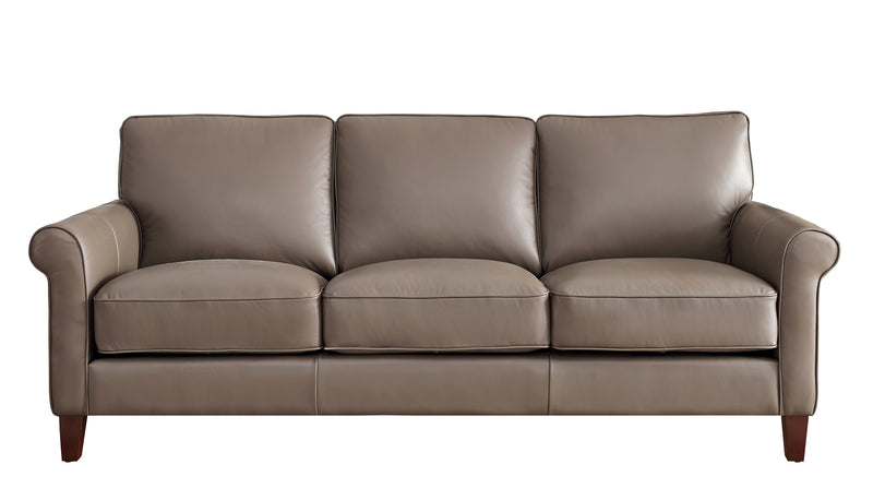 New London Top-Grain Leather Sofa Set