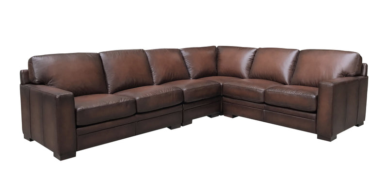 Chatsworth Top-Grain Leather Sectional