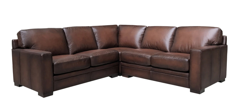 Chatsworth Top-Grain Leather Sectional
