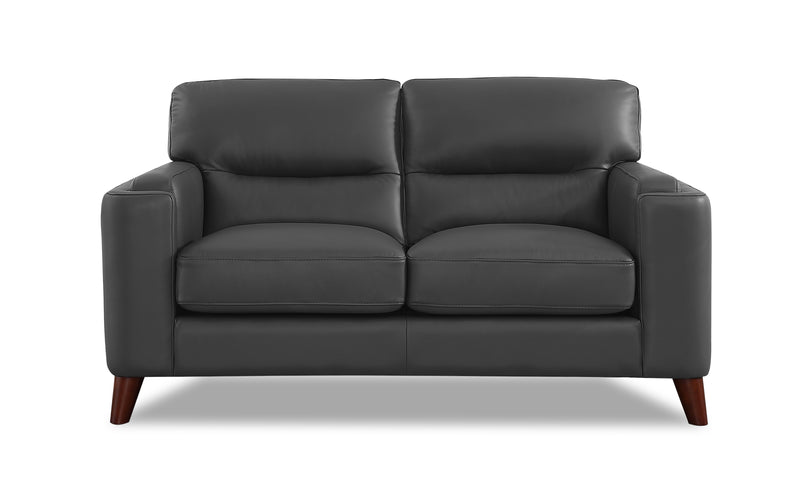 Miami Top-Grain Leather 3-Piece Sofa Set