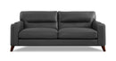 Miami Top-Grain Leather 3-Piece Sofa Set