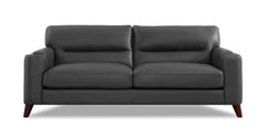 Miami Top-Grain Leather 3-Piece Sofa Set