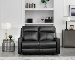 Modena Top-Grain Leather Power Reclining Loveseat