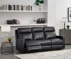 Modena Top-Grain Leather Power Reclining Sofa