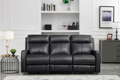 Modena Top-Grain Leather Power Reclining Sofa