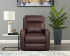 Modena Top-Grain Leather Power Recliner