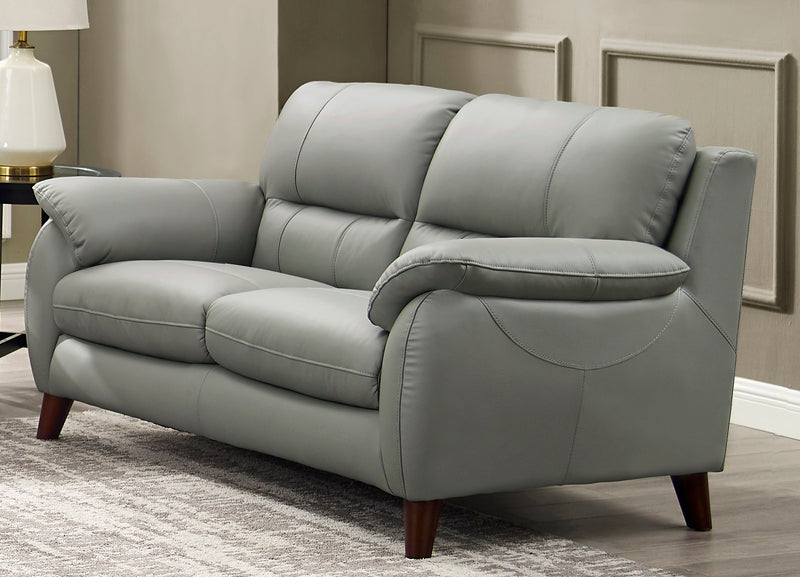 Monroe Top-Grain Leather Sofa Set