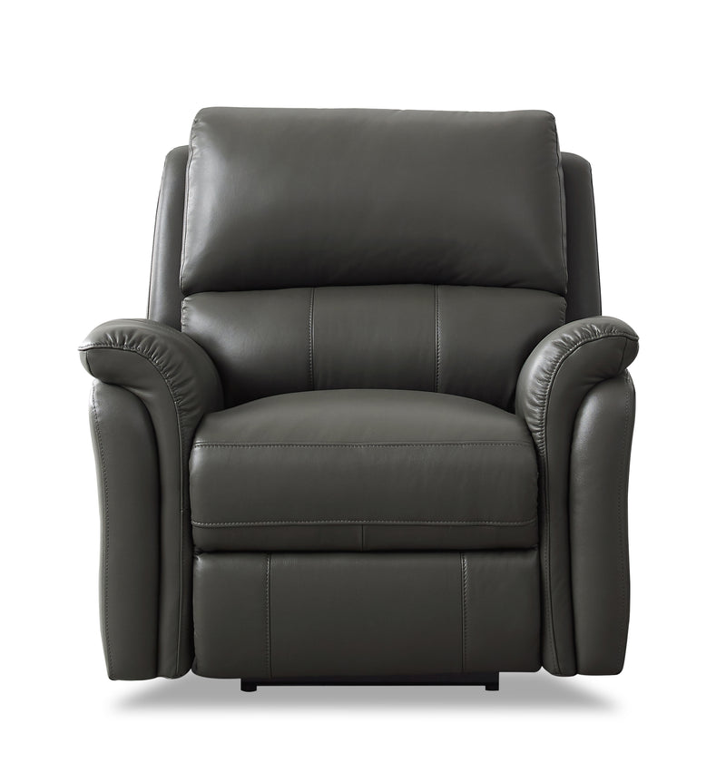 Tyler Top-Grain Leather Recliner Sofa Set