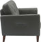 Clooney Top-Grain Leather 3-Piece Sofa Set