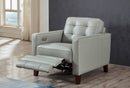 George Top-Grain Leather 3-Piece Power Reclining Sofa Set