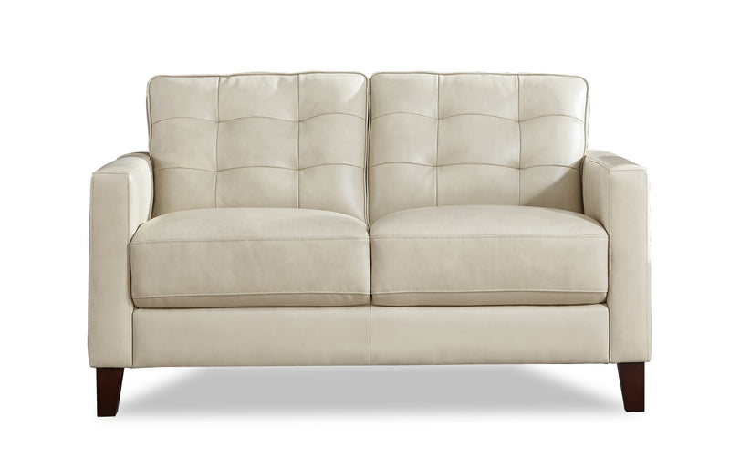 George Top-Grain Leather 3-Piece Power Reclining Sofa Set