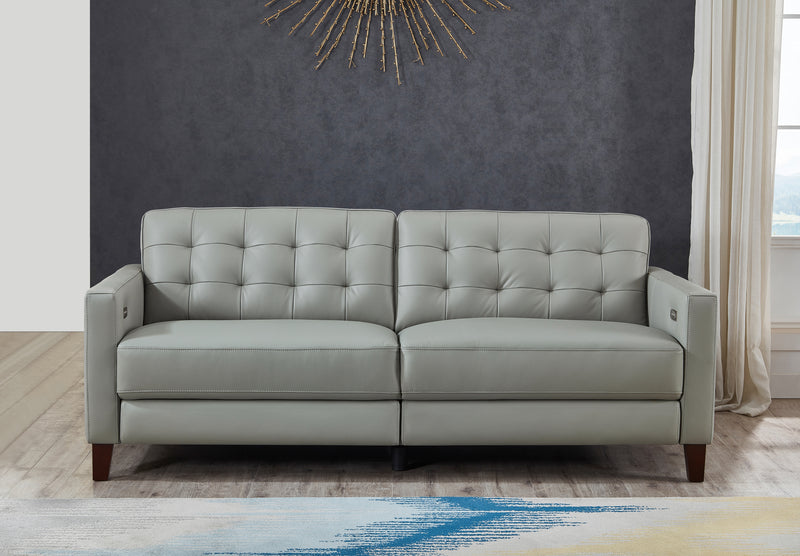 George Top-Grain Leather 3-Piece Power Reclining Sofa Set