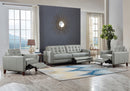 George Top-Grain Leather 3-Piece Power Reclining Sofa Set