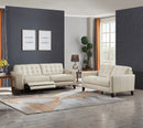 George Top-Grain Leather 3-Piece Power Reclining Sofa Set