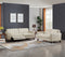 George Top-Grain Leather 3-Piece Power Reclining Sofa Set