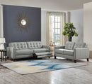 George Top-Grain Leather 3-Piece Power Reclining Sofa Set