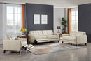 George Top-Grain Leather 3-Piece Power Reclining Sofa Set