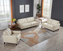 George Top-Grain Leather 3-Piece Power Reclining Sofa Set