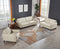 George Top-Grain Leather 3-Piece Power Reclining Sofa Set