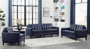 George Top-Grain Leather 3-Piece Power Reclining Sofa Set