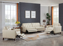 George Top-Grain Leather 3-Piece Power Reclining Sofa Set