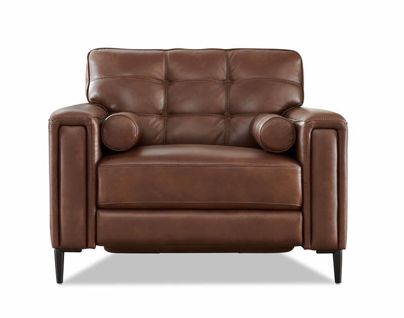 Brando Top-Grain Leather 3-Piece Power Recliner Sofa Set