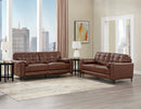 Brando Top-Grain Leather 3-Piece Power Recliner Sofa Set
