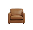 Como Top-Grain Leather 3-Piece Sofa Set