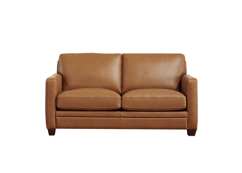 Como Top-Grain Leather 3-Piece Sofa Set
