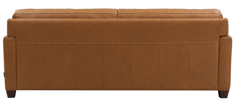Como Top-Grain Leather 3-Piece Sofa Set